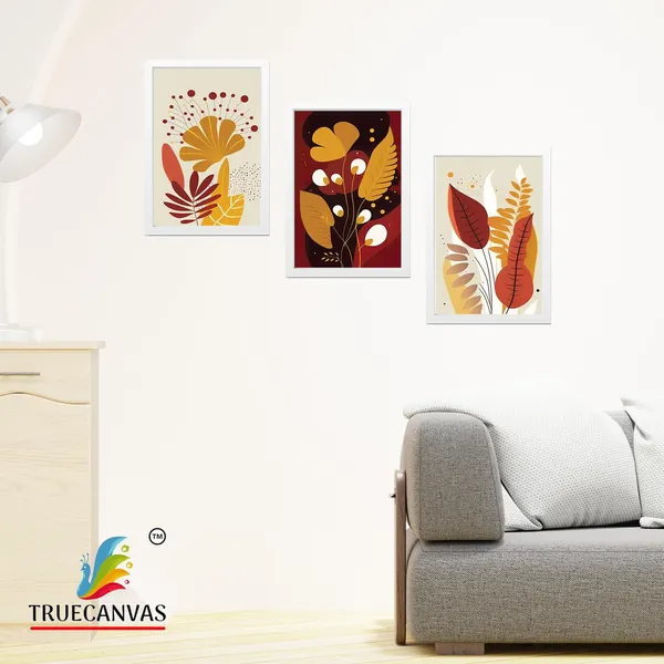 White__Abstract_Hd_Print_Painting_Set_Of_3_With_Frame_|_For_Home,_Living_Room_Gallery_&_Office,_White,_Size_-_13.50_X_19.50_Inch,_Sf142