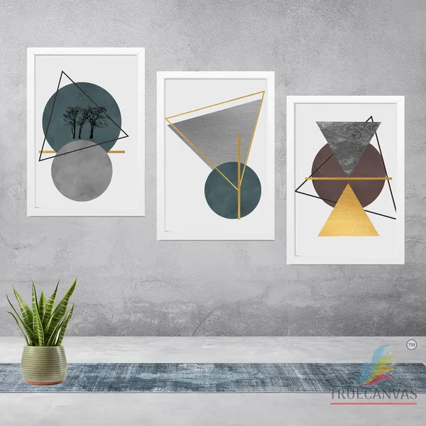 White__Abstract_Hd_Print_Painting_Set_Of_3_With_Frame_|_For_Home,_Living_Room_Gallery_&_Office,_White,_Size_-_13.50_X_19.50_Inch,_Sf143