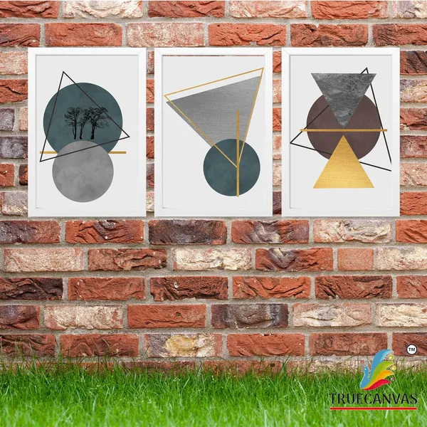 White__Abstract_Hd_Print_Painting_Set_Of_3_With_Frame_|_For_Home,_Living_Room_Gallery_&_Office,_White,_Size_-_13.50_X_19.50_Inch,_Sf143