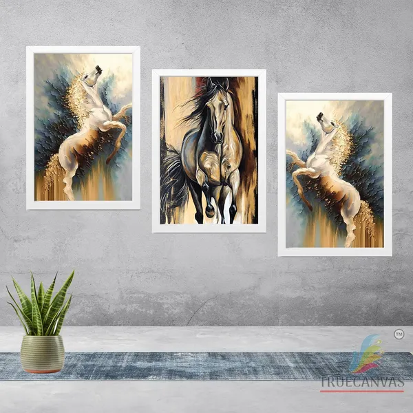 White__Abstract_Hd_Print_Painting_Set_Of_3_With_Frame_|_For_Home,_Living_Room_Gallery_&_Office,_White,_Size_-_13.50_X_19.50_Inch,_Sf145