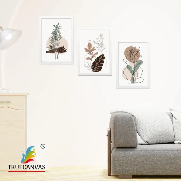White__Abstract_Hd_Print_Painting_Set_Of_3_With_Frame_|_For_Home,_Living_Room_Gallery_&_Office,_White,_Size_-_13.50_X_19.50_Inch,_Sf147