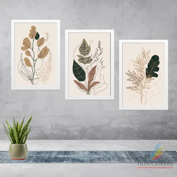 White__Abstract_Hd_Print_Painting_Set_Of_3_With_Frame_|_For_Home,_Living_Room_Gallery_&_Office,_White,_Size_-_13.50_X_19.50_Inch,_Sf148