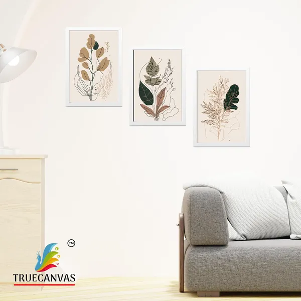 White__Abstract_Hd_Print_Painting_Set_Of_3_With_Frame_|_For_Home,_Living_Room_Gallery_&_Office,_White,_Size_-_13.50_X_19.50_Inch,_Sf148