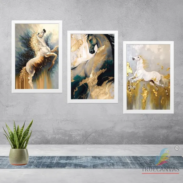 White__Abstract_Hd_Print_Painting_Set_Of_3_With_Frame_|_For_Home,_Living_Room_Gallery_&_Office,_White,_Size_-_13.50_X_19.50_Inch,_Sf153