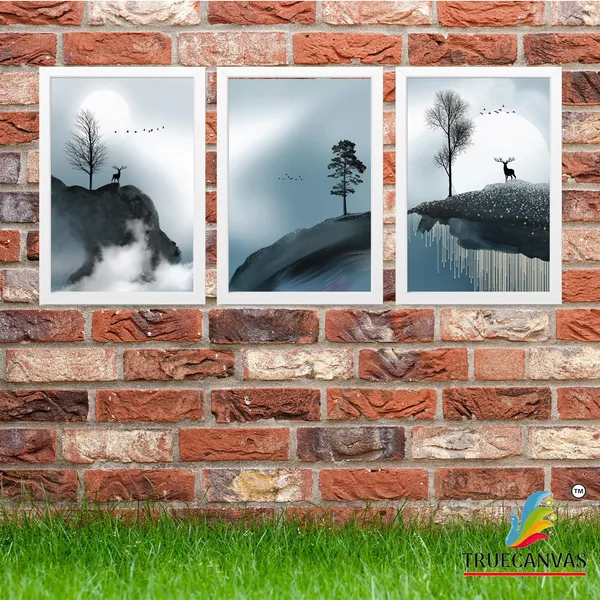 Multicolor_Abstract_Hd_Print_Painting_Set_Of_3_With_Frame_|_For_Home,_Living_Room_Gallery_&_Office,_White,_Size_-_13.50_X_19.50_Inch,_Sf155