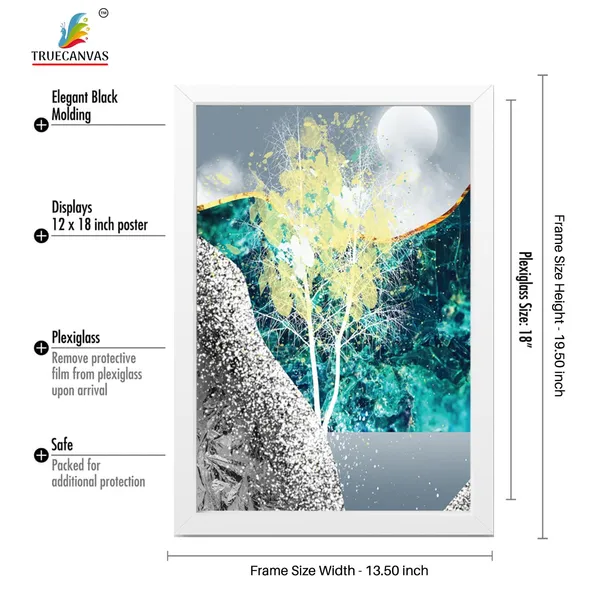 White__Abstract_Hd_Print_Painting_Set_Of_3_With_Frame_|_For_Home,_Living_Room_Gallery_&_Office,_White,_Size_-_13.50_X_19.50_Inch,_Sf164