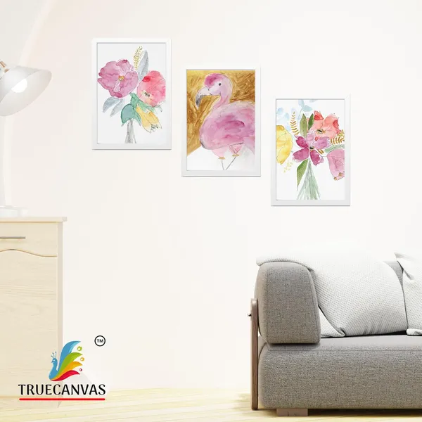 White__Abstract_Hd_Print_Painting_Set_Of_3_With_Frame_|_For_Home,_Living_Room_Gallery_&_Office,_White,_Size_-_13.50_X_19.50_Inch,_Sf175