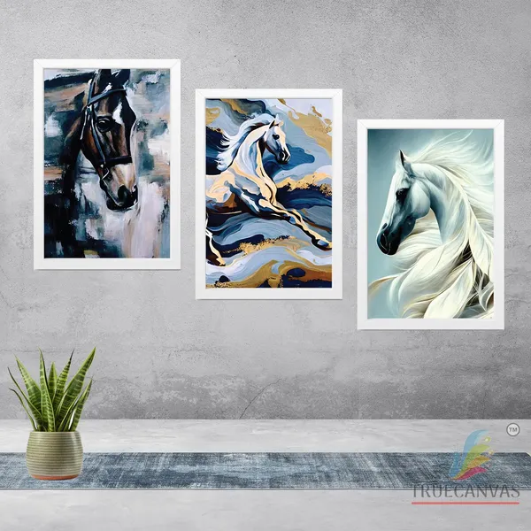 White__Abstract_Hd_Print_Painting_Set_Of_3_With_Frame_|_For_Home,_Living_Room_Gallery_&_Office,_White,_Size_-_13.50_X_19.50_Inch,_Sf179