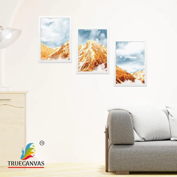 White__Abstract_Hd_Print_Painting_Set_Of_3_With_Frame_|_For_Home,_Living_Room_Gallery_&_Office,_White,_Size_-_13.50_X_19.50_Inch,_Sf180