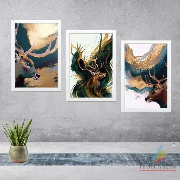 White__Abstract_Hd_Print_Painting_Set_Of_3_With_Frame_|_For_Home,_Living_Room_Gallery_&_Office,_White,_Size_-_13.50_X_19.50_Inch,_Sf184