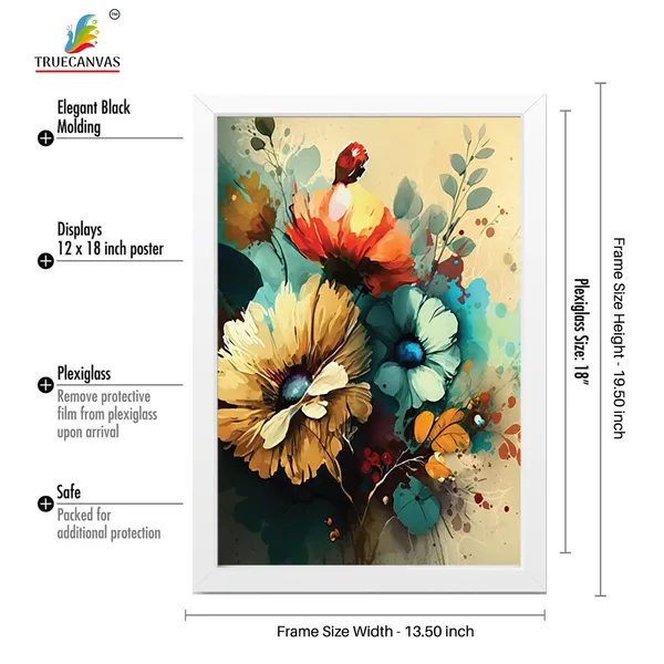 White__Abstract_Hd_Print_Painting_Set_Of_3_With_Frame_|_For_Home,_Living_Room_Gallery_&_Office,_White,_Size_-_13.50_X_19.50_Inch,_Sf190