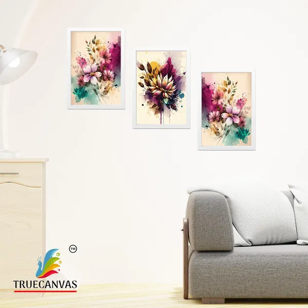 White__Abstract_Hd_Print_Painting_Set_Of_3_With_Frame_|_For_Home,_Living_Room_Gallery_&_Office,_White,_Size_-_13.50_X_19.50_Inch,_Sf194