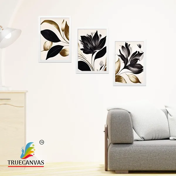 White__Abstract_Hd_Print_Painting_Set_Of_3_With_Frame_|_For_Home,_Living_Room_Gallery_&_Office,_White,_Size_-_13.50_X_19.50_Inch,_Sf195