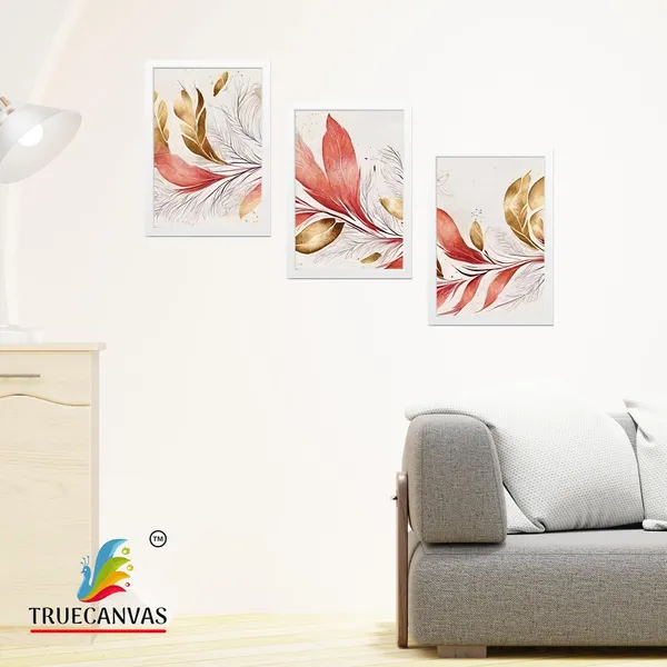 White__Abstract_Hd_Print_Painting_Set_Of_3_With_Frame_|_For_Home,_Living_Room_Gallery_&_Office,_White,_Size_-_13.50_X_19.50_Inch,_Sf196