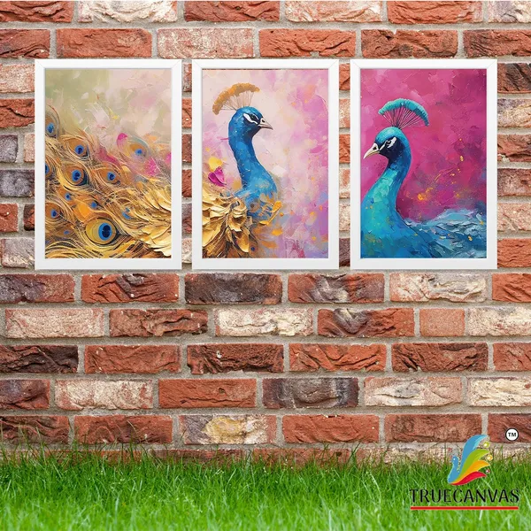 White__Abstract_Hd_Print_Painting_Set_Of_3_With_Frame_|_For_Home,_Living_Room_Gallery_&_Office,_White,_Size_-_13.50_X_19.50_Inch,_Sf203