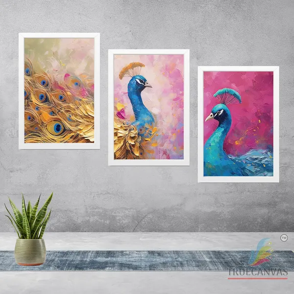 White__Abstract_Hd_Print_Painting_Set_Of_3_With_Frame_|_For_Home,_Living_Room_Gallery_&_Office,_White,_Size_-_13.50_X_19.50_Inch,_Sf203