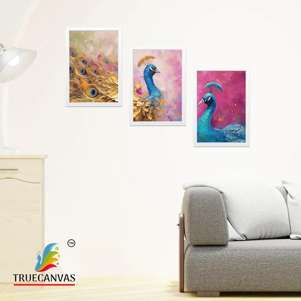 White__Abstract_Hd_Print_Painting_Set_Of_3_With_Frame_|_For_Home,_Living_Room_Gallery_&_Office,_White,_Size_-_13.50_X_19.50_Inch,_Sf203