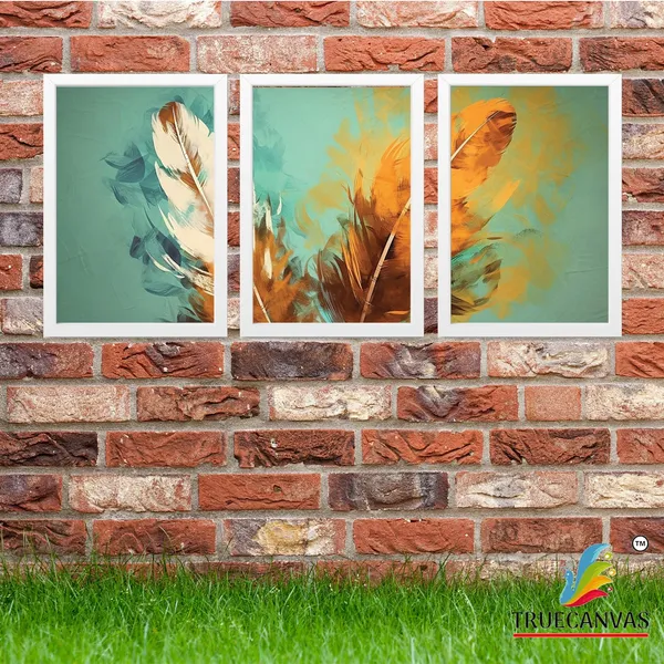 White__Abstract_Hd_Print_Painting_Set_Of_3_With_Frame_|_For_Home,_Living_Room_Gallery_&_Office,_White,_Size_-_13.50_X_19.50_Inch,_Sf204