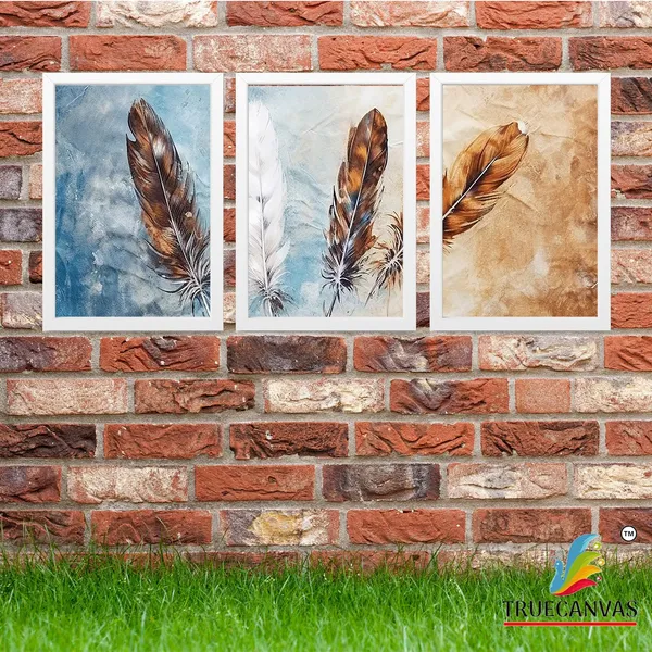 White__Abstract_Hd_Print_Painting_Set_Of_3_With_Frame_|_For_Home,_Living_Room_Gallery_&_Office,_White,_Size_-_13.50_X_19.50_Inch,_Sf206