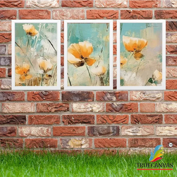 White__Abstract_Hd_Print_Painting_Set_Of_3_With_Frame_|_For_Home,_Living_Room_Gallery_&_Office,_White,_Size_-_13.50_X_19.50_Inch,_Sf207