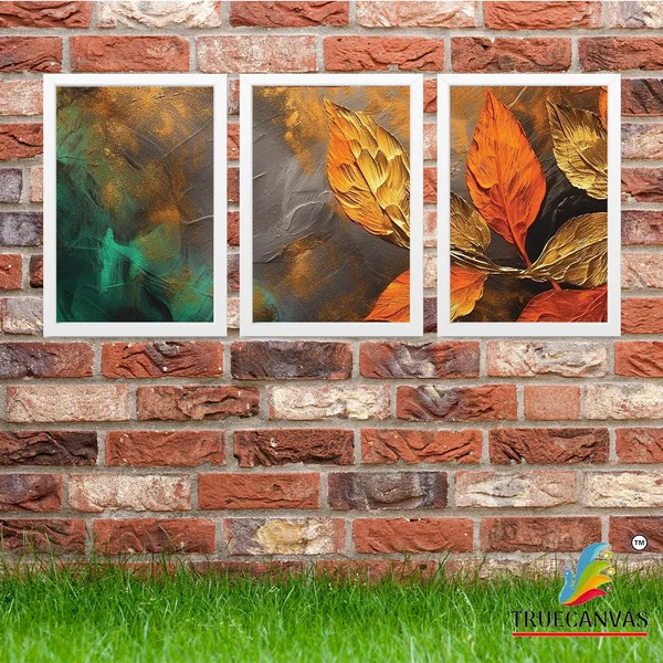White__Abstract_Hd_Print_Painting_Set_Of_3_With_Frame_|_For_Home,_Living_Room_Gallery_&_Office,_White,_Size_-_13.50_X_19.50_Inch,_Sf210