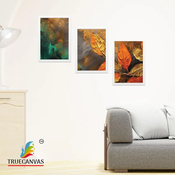 White__Abstract_Hd_Print_Painting_Set_Of_3_With_Frame_|_For_Home,_Living_Room_Gallery_&_Office,_White,_Size_-_13.50_X_19.50_Inch,_Sf210