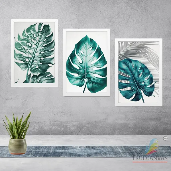 White__Abstract_Hd_Print_Painting_Set_Of_3_With_Frame_|_For_Home,_Living_Room_Gallery_&_Office,_White,_Size_-_13.50_X_19.50_Inch,_Sf211