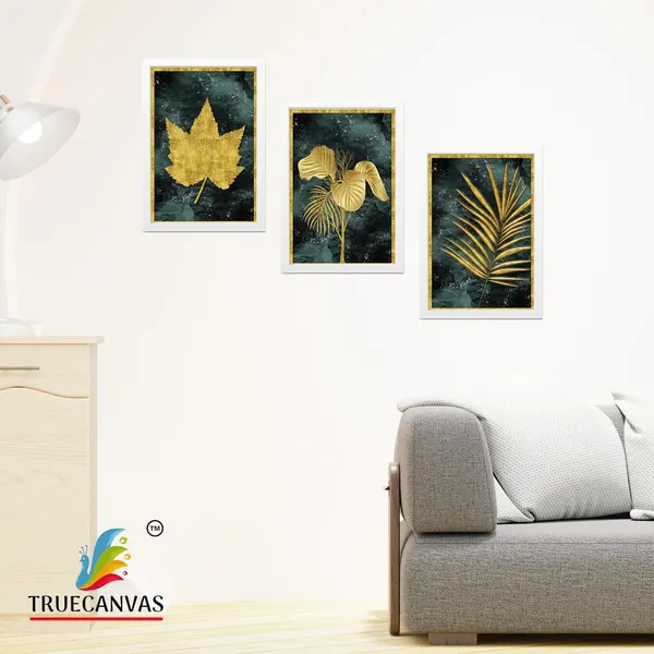 White__Abstract_Hd_Print_Painting_Set_Of_3_With_Frame_|_For_Home,_Living_Room_Gallery_&_Office,_White,_Size_-_13.50_X_19.50_Inch,_Sf212