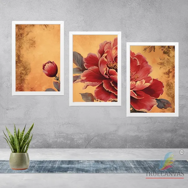 White__Abstract_Hd_Print_Painting_Set_Of_3_With_Frame_|_For_Home,_Living_Room_Gallery_&_Office,_White,_Size_-_13.50_X_19.50_Inch,_Sf216