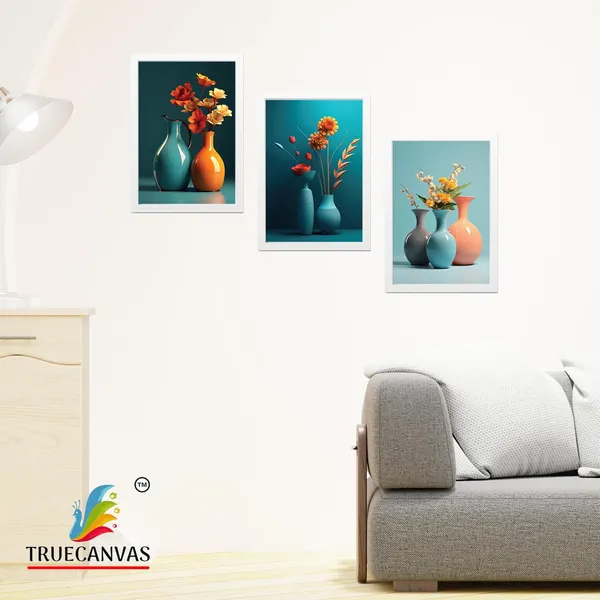 White__Abstract_Hd_Print_Painting_Set_Of_3_With_Frame_|_For_Home,_Living_Room_Gallery_&_Office,_White,_Size_-_13.50_X_19.50_Inch,_Sf221