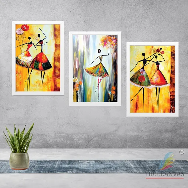 White__Abstract_Hd_Print_Painting_Set_Of_3_With_Frame_|_For_Home,_Living_Room_Gallery_&_Office,_White,_Size_-_13.50_X_19.50_Inch,_Sf222