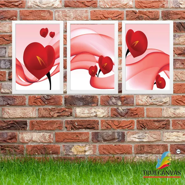 White__Abstract_Hd_Print_Painting_Set_Of_3_With_Frame_|_For_Home,_Living_Room_Gallery_&_Office,_White,_Size_-_13.50_X_19.50_Inch,_Sf225
