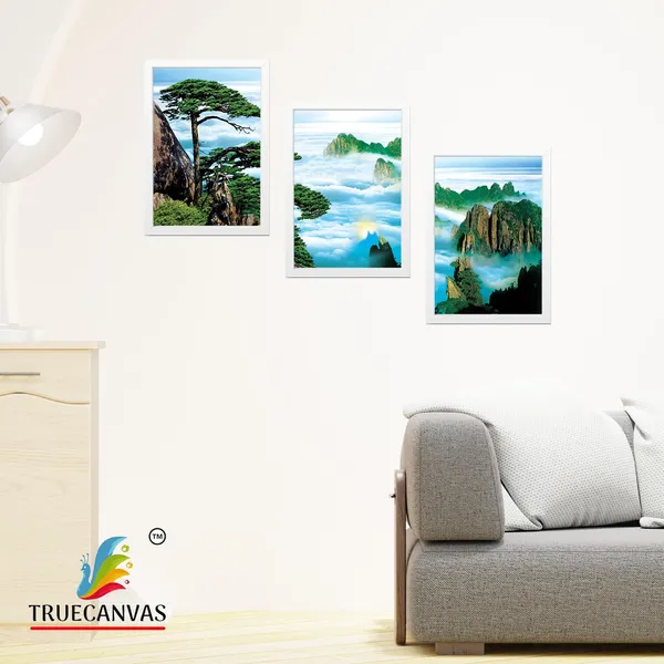 White__Abstract_Hd_Print_Painting_Set_Of_3_With_Frame_|_For_Home,_Living_Room_Gallery_&_Office,_White,_Size_-_13.50_X_19.50_Inch,_Sf229