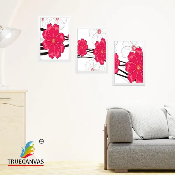 White__Abstract_Hd_Print_Painting_Set_Of_3_With_Frame_|_For_Home,_Living_Room_Gallery_&_Office,_White,_Size_-_13.50_X_19.50_Inch,_Sf233