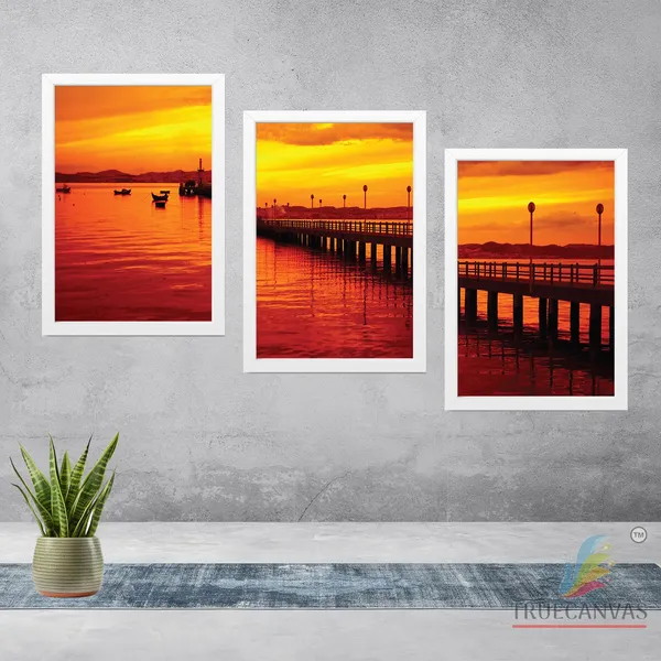 White__Abstract_Hd_Print_Painting_Set_Of_3_With_Frame_|_For_Home,_Living_Room_Gallery_&_Office,_White,_Size_-_13.50_X_19.50_Inch,_Sf235