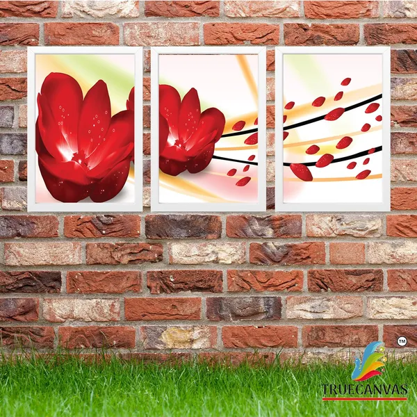 White__Abstract_Hd_Print_Painting_Set_Of_3_With_Frame_|_For_Home,_Living_Room_Gallery_&_Office,_White,_Size_-_13.50_X_19.50_Inch,_Sf236