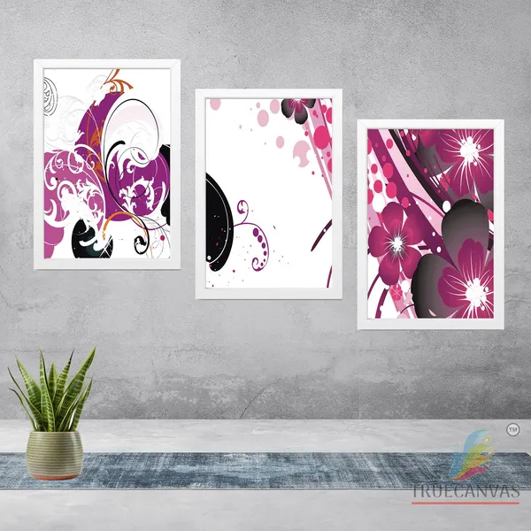 Multicolor_Abstract_Hd_Print_Painting_Set_Of_3_With_Frame_|_For_Home,_Living_Room_Gallery_&_Office,_White,_Size_-_13.50_X_19.50_Inch,_Sf239