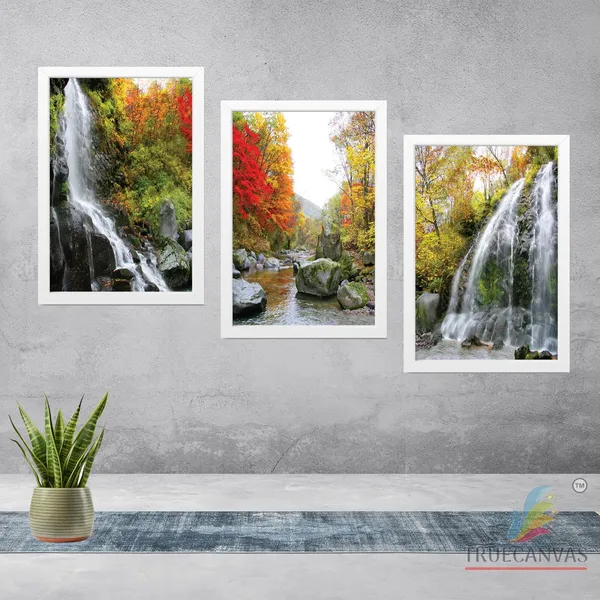 White__Abstract_Hd_Print_Painting_Set_Of_3_With_Frame_|_For_Home,_Living_Room_Gallery_&_Office,_White,_Size_-_13.50_X_19.50_Inch,_Sf243