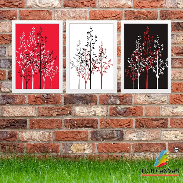 White__Abstract_Hd_Print_Painting_Set_Of_3_With_Frame_|_For_Home,_Living_Room_Gallery_&_Office,_White,_Size_-_13.50_X_19.50_Inch,_Sf245