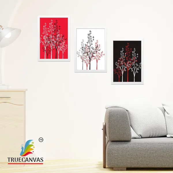 White__Abstract_Hd_Print_Painting_Set_Of_3_With_Frame_|_For_Home,_Living_Room_Gallery_&_Office,_White,_Size_-_13.50_X_19.50_Inch,_Sf245