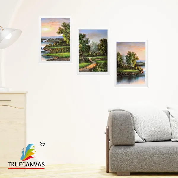White__Abstract_Hd_Print_Painting_Set_Of_3_With_Frame_|_For_Home,_Living_Room_Gallery_&_Office,_White,_Size_-_13.50_X_19.50_Inch,_Sf249
