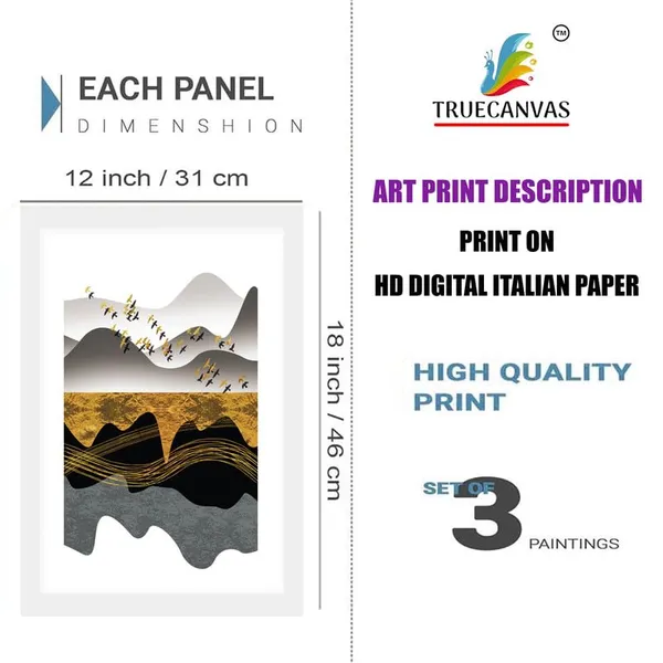 White__Abstract_Hd_Print_Painting_Set_Of_3_With_Frame_|_For_Home,_Living_Room_Gallery_&_Office,_White_Frame,_Size_-_13.50_X_19.50_Inch,_Sf253