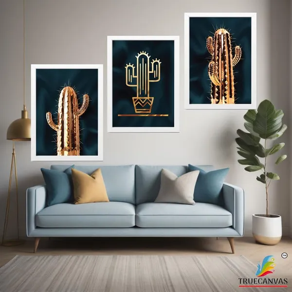 White__Abstract_Hd_Print_Painting_Set_Of_3_With_Frame_|_For_Home,_Living_Room_Gallery_&_Office,_White_Frame,_Size_-_13.50_X_19.50_Inch,_Sf266