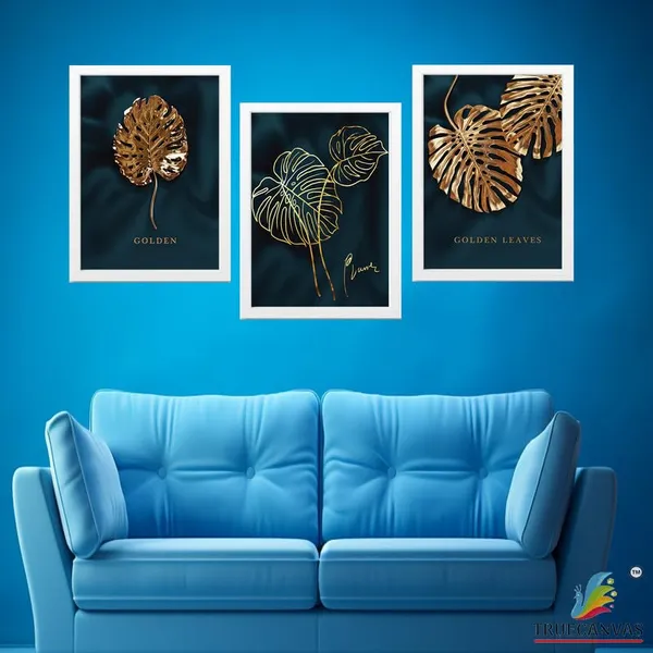 White__Abstract_Hd_Print_Painting_Set_Of_3_With_Frame_|_For_Home,_Living_Room_Gallery_&_Office,_White_Frame,_Size_-_13.50_X_19.50_Inch,_Sf269
