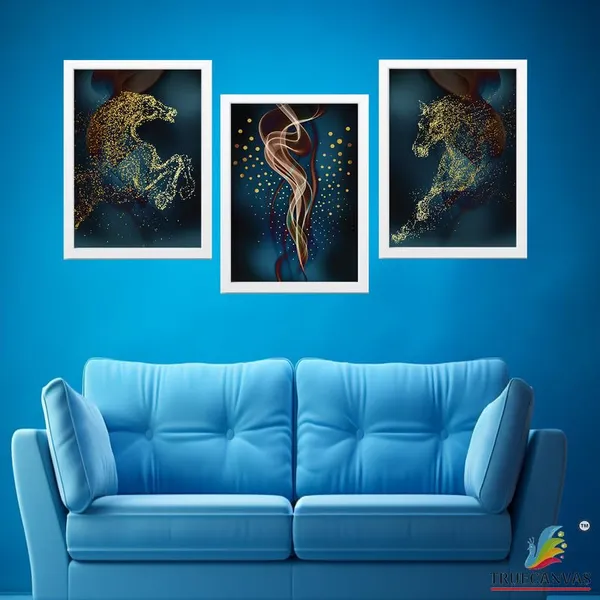 White__Abstract_Hd_Print_Painting_Set_Of_3_With_Frame_|_For_Home,_Living_Room_Gallery_&_Office,_White_Frame,_Size_-_13.50_X_19.50_Inch,_Sf270
