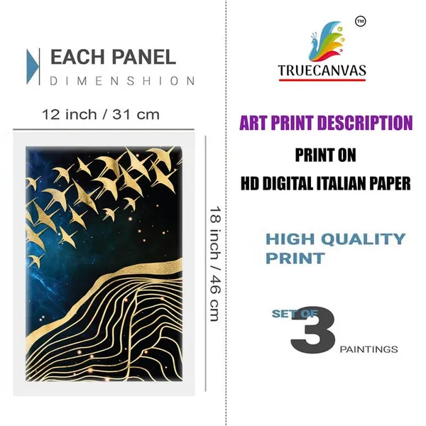 White__Abstract_Hd_Print_Painting_Set_Of_3_With_Frame_|_For_Home,_Living_Room_Gallery_&_Office,_White_Frame,_Size_-_13.50_X_19.50_Inch,_Sf272