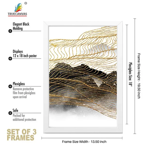 Multicolor_Abstract_Hd_Print_Painting_Set_Of_3_With_Frame_|_For_Home,_Living_Room_Gallery_&_Office,_White_Frame,_Size_-_13.50_X_19.50_Inch,_Sf275