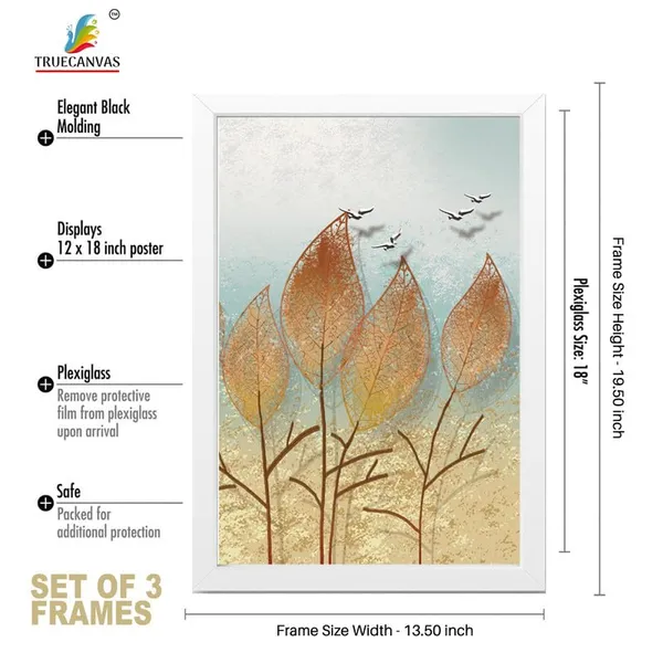 White__Abstract_Hd_Print_Painting_Set_Of_3_With_Frame_|_For_Home,_Living_Room_Gallery_&_Office,_White_Frame,_Size_-_13.50_X_19.50_Inch,_Sf283