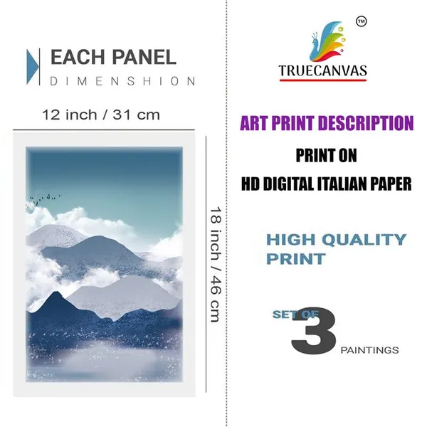 White__Abstract_Hd_Print_Painting_Set_Of_3_With_Frame_|_For_Home,_Living_Room_Gallery_&_Office,_White_Frame,_Size_-_13.50_X_19.50_Inch,_Sf292
