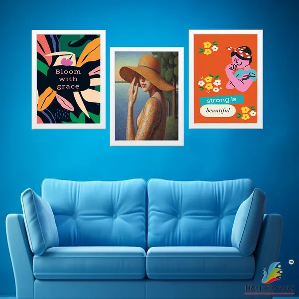 White__Abstract_Hd_Print_Painting_Set_Of_3_With_Frame_|_For_Home,_Living_Room_Gallery_&_Office,_White_Frame,_Size_-_13.50_X_19.50_Inch,_Sf302
